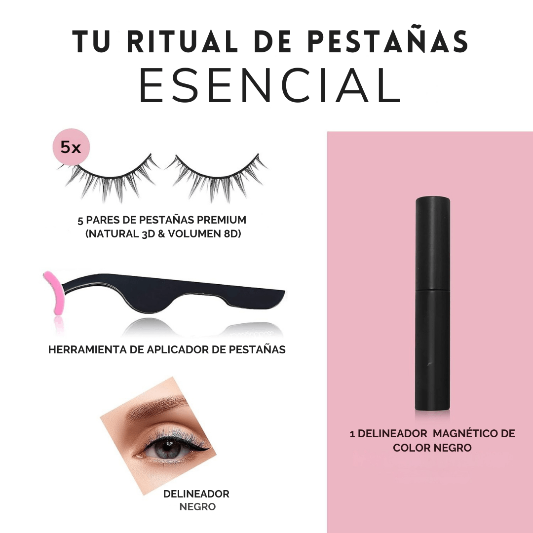 Kit de pestañas magneticas Magiclashes™