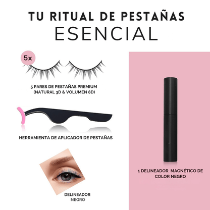 Kit de pestañas magneticas Magiclashes™