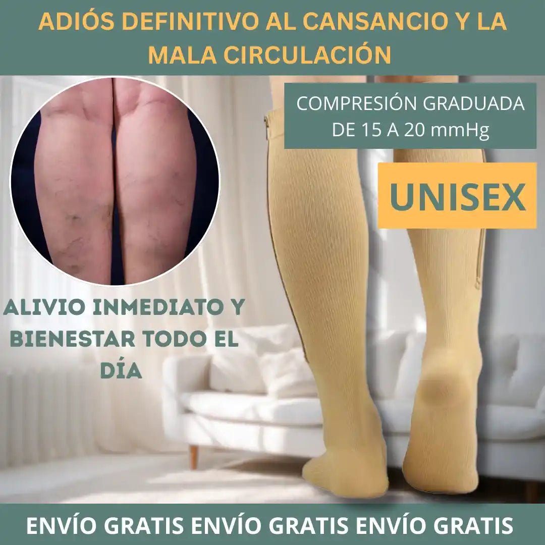 Medias de compresión AliviateYa™